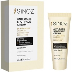 Resim Sinoz Anti-Dark Spot Face Cream Leke Kremi 40 ml 