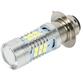 Resim Synodicmonth H6 Tek Pençeli Motosiklet 3030 21smd Led Far Ampulü 1200lm Beyaz 21w 