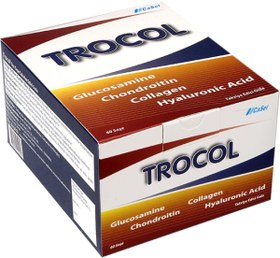 Resim Trocol Glukozamin Kondroitin Kolajen 60 Saşe 300 Gr. 