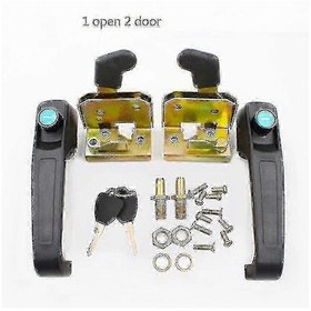 Resim Ağır Ekipman Metal Kilitli Kapı Kolu Evrensel Forklift Traktör 502 Tipi P20241126492 