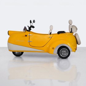 Resim Elektrikli Moped | Sunrise Yellow - Kurşun Asit - 60V 22 Ah 