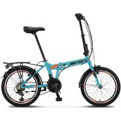 Resim 2033 Twenty One 21 Vites Katlanır Bisiklet Turkuaz 