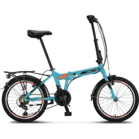 Resim 2033 Twenty One 21 Vites Katlanır Bisiklet Turkuaz 