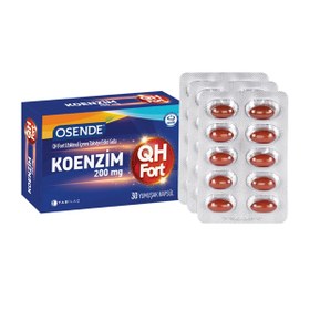 Resim Osende Koenzim QH Fort 200 mg 30 Kapsül 