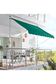 Resim Moli Teleskopik Balkon Tentesi , Gölgelik Yeşil 300x130 cm 