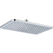 Resim Fause Tepe Duş Başlığı 29,5x19 Cm Ktd122 Krom 