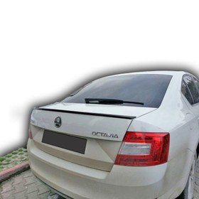 Resim Skoda Octavia 2013-2016 İnce Anatomik Spoiler Boyalı 