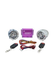 Resim Monero Motosiklet Alarm Seti – Bluetooth [M–R] [Krom] 