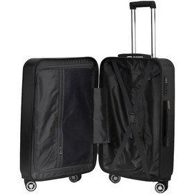 Resim Louisiana Polo Kabin Boy %100 Polikarbon Valiz Parlak Siyah 1815 Siyah 