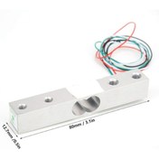 Resim KONTAKTEK 1kg Yük Hücresi + HX711 Modül Ağırlık Ölçüm Seti 