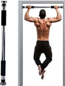 Resim Woody Sofia Kapı Veya Koridora Takılıp Ayarlanabilen Demiri Barfiks Aleti Kapı Barfiksi 