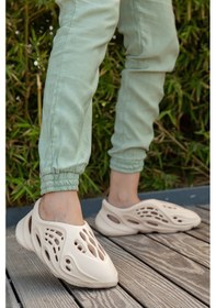 Resim D106 Günlük Ortopedik Unisex Terlik Bej 