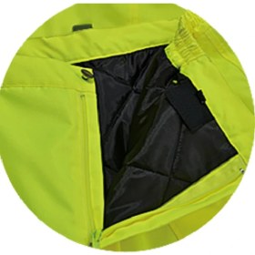 Resim Ssm Sesam Grup Junior JN1026 Kapitoneli %100 Su Ve Rüzgar Geçirmez MotoKurye Pantolonu 