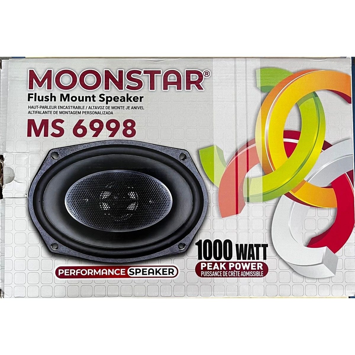 mutlu oto MOONSTAR MS- 6998 1000 WATT OVAL HOPARLÖR Fiyatı ve