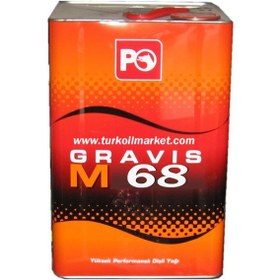 Resim Petrol Ofisi Gravis M 68 Yüksek Performanslı Dişli Yağı Teneke 16 KG 