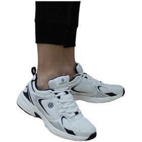 Resim Hammer Jack Songa Beyaz Laci Unisex 530 Mod Sneaker Spor Ayakkabı 23144 Beyaz - Lacivert 