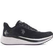 Resim U.S. Polo Assn. U.S.POLO ASSN BLAKE SİYAH K.GRİ COMFORT CASUAL SPOR AYAKKABISI 