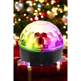 Resim Marsilyan Kompakt Tasarımlı, Telefon Kontrollü Disko Topu Işıkları 