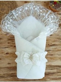 Resim Ballerina Prizma Bebek Kundağı Unisex Bebek Dış Kundak Battaniyesi Hastane Çıkışı Kundak Battaniye 