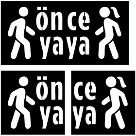 Resim İlgi Trafik Önce Yaya Şablonu Alüminyum Boya Şablonu Önce Yaya Sembolü Üretimi 100x200 cm (İki Parça) 