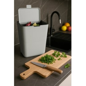 Resim Empressco Prima Nova Flip 6 Lt Banyo Mutfak Tezgah Üstü Çöp Kovası - Gri - Fiyatı, Yorumları 