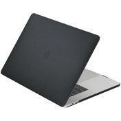 Resim Blogy MacBook Pro 16.2 İnç Crystal Fit Kılıf Black 