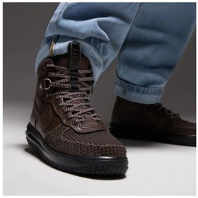 Resim Nike Lunar Force 1 Winterized Erkek Kahverengi Deri Bot Dz5320-201 Kahverengi 