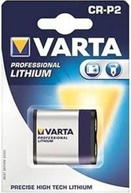 Resim Varta Professional Lithium Cr-P2 Pil, 6 Volt Pil 