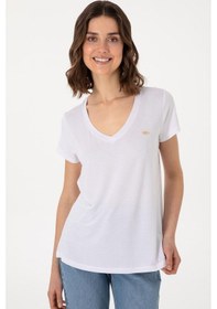 Resim U.s. Polo Assn. Kadın T-shirt G082sz011-000-2075766 Beyaz 
