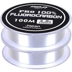 Resim Aba Hunter Pro Fluorocarbon Misina - 0,28 Mm - 100 Metre 