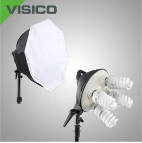 Resim Visico Fl-305 4 Duylu Sabit Işık Seti 80cm 