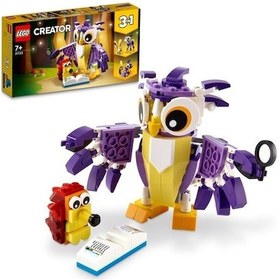 Resim LEGO® Creator 3’ü 1 arada Fantastik Orman Yaratıkları 31125 7+ Yaratıcı Oyuncak Yapım Seti - 175 Parça 