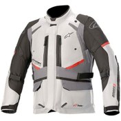 Resim Alpinestars Andes V3 Drystar Korumalı Motosiklet Montu Gri Siyah 