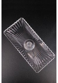 Resim Digithome Cam Kek Ve Pasta Sunum Standı Dikdörtgen 37,5 Cm Sn.dmb.010 C1-1-288 