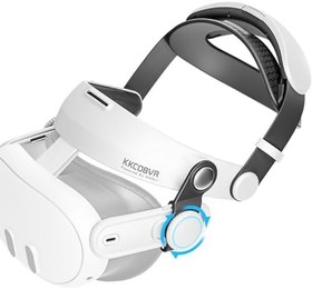 Resim KKCOBVR Q3 Halo Kayış Meta Quest 3 Konfor ile Uyumlu Geliştirilmiş, Yedek Elite Kafa Kayışı Oculus 3 Ayarlama Yan Topuzları 