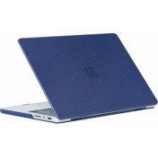 Resim Arabulalaca Macbook Pro 13 2020 A2338 M1 Işlemcili Koruma Karbon Kılıfı Hardcase Kapak 