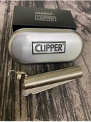 Resim Clipper Çakmak Benzinli Silver / Gümüş 