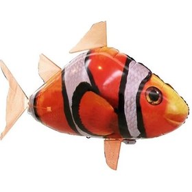 Resim Zyzqstore Hava Yüzme Rc Köpekbalığı Oyuncak, Uzaktan Kumanda Şişme Balık 