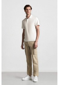 Resim DeFacto Wide Leg Bol Rahat Kesim Kargo Cepli Geniş Paça Gabardin Pantolon E5810AX25SPBG540 