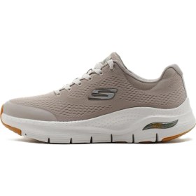 Resim Skechers Air Cooled Arch Fit Mens Sneaker Erkek Günlük Spor Ayakkabı Bej 