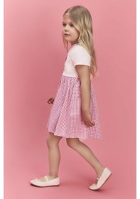 Resim Defacto Hello Kıtty Fitilli Kaşkorse Elbise Kız Bebek H1208a526smer105 Ekru-er105 