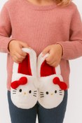 Resim CARLA BELLA Panduf Kitty Yumuşak Tüylü Kedicik Desenli Ev İçi Panduf 