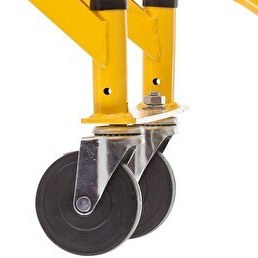 Resim Stanley PA616 MT519-MT520 1 Çift Taşıma Arabası PU Hareketli Yedek Teker 