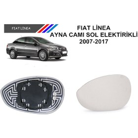 Resim Fiat Linea Ayna Cami Sol Elektrikli 2007-2017 71740497 474470057 