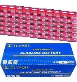 Resim Tianqiu AG4-LR626-377 1.55V Saat Pili - 10 Adet 