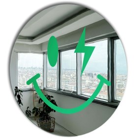 Resim Yuvarlak Ayna, Pinterest Ayna, Renkli Duvar Dekoru, Pinterest Oda Dekoru, Kırılmaz Dekorafif Ayna 