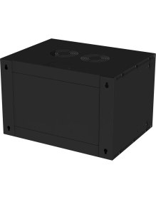 Resim S-Link Sl-U9 Yeni Nesil 9u Soho Rack Kabin W 530MM D 400MM Siyah 