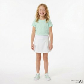 Resim adidas Club Çocuk Beyaz Tenis Eteği 