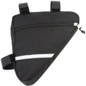 Resim Mufunye Bisiklet Üçgen Çantası, Bisiklete Binmek İçin Uygundur, Sıradan Stil Çok Renkli 