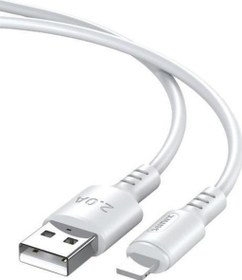 Resim 2A USB / Lightning Şarj ve Data Kablosu Beyaz MCR-20 